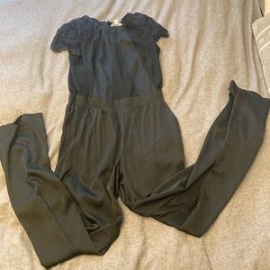 Ny&co Pants Romper with Lace sleeves